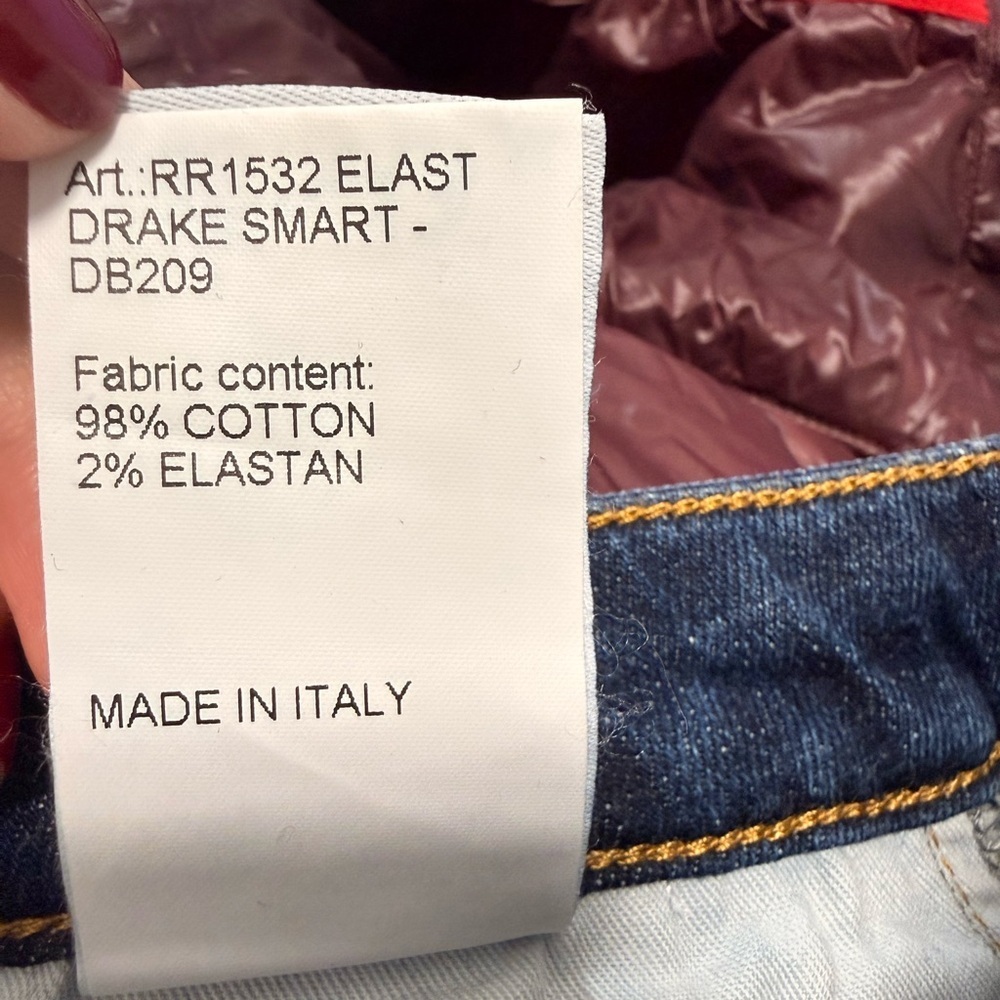 R13 Biker Boy Howell Indigo Denim Jean size 26 - Picture 13 of 16